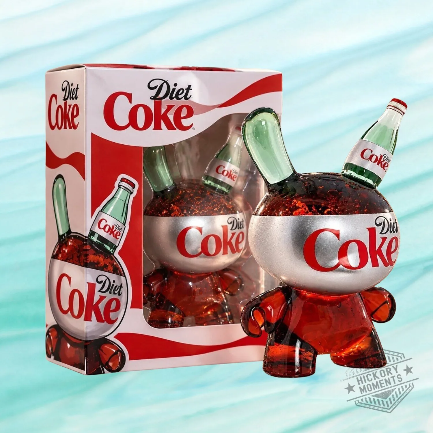 Kidrobot Diet Coke Collaboration Resin Dunny Art Figure