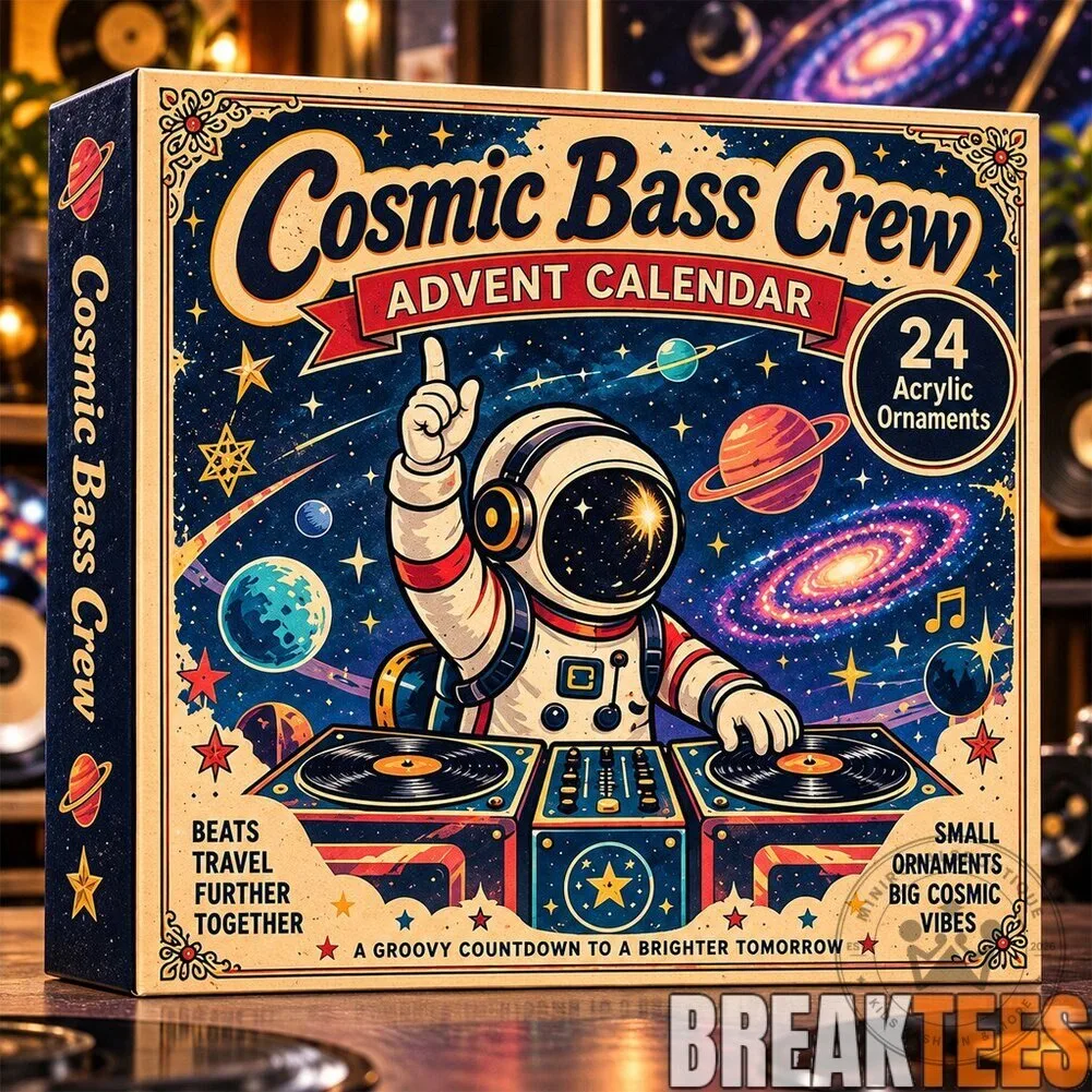 Cosmic Bass Crew Advent Calendar 24 Acrylic Ornaments Christmas Countdown 2D 7 Cosmic Bass Crew Advent Calendar 24 Acrylic Ornaments Christmas Countdown