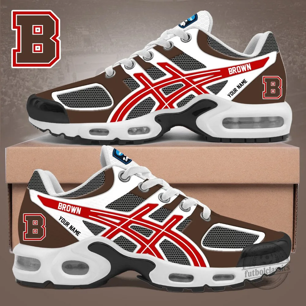 Brown University Bears Personalized Air Max Plus Sneakers
