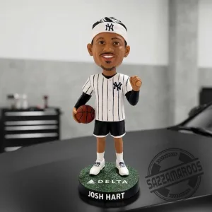 Josh Hart New York Baseball Jersey Bobblehead Figurine