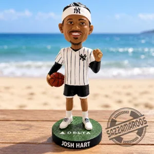 Josh Hart New York Baseball Jersey Bobblehead Figurine