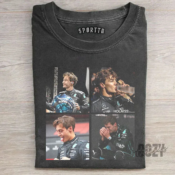 George Russell Formula One Racing Driver Fan T-Shirt 1 George Russell Formula One Racing Driver Fan T-Shirt