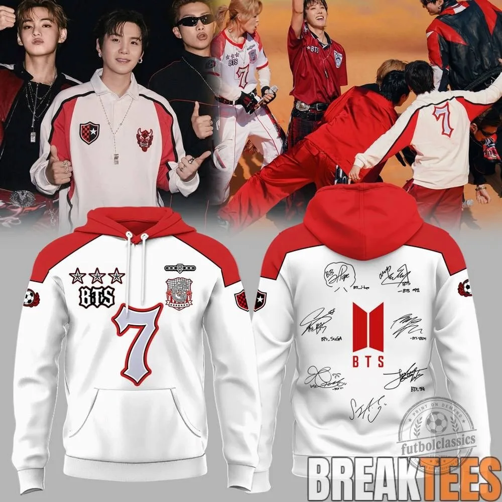 BTS Suga FIFA World Cup Finals Half-Time Show Special Hoodie