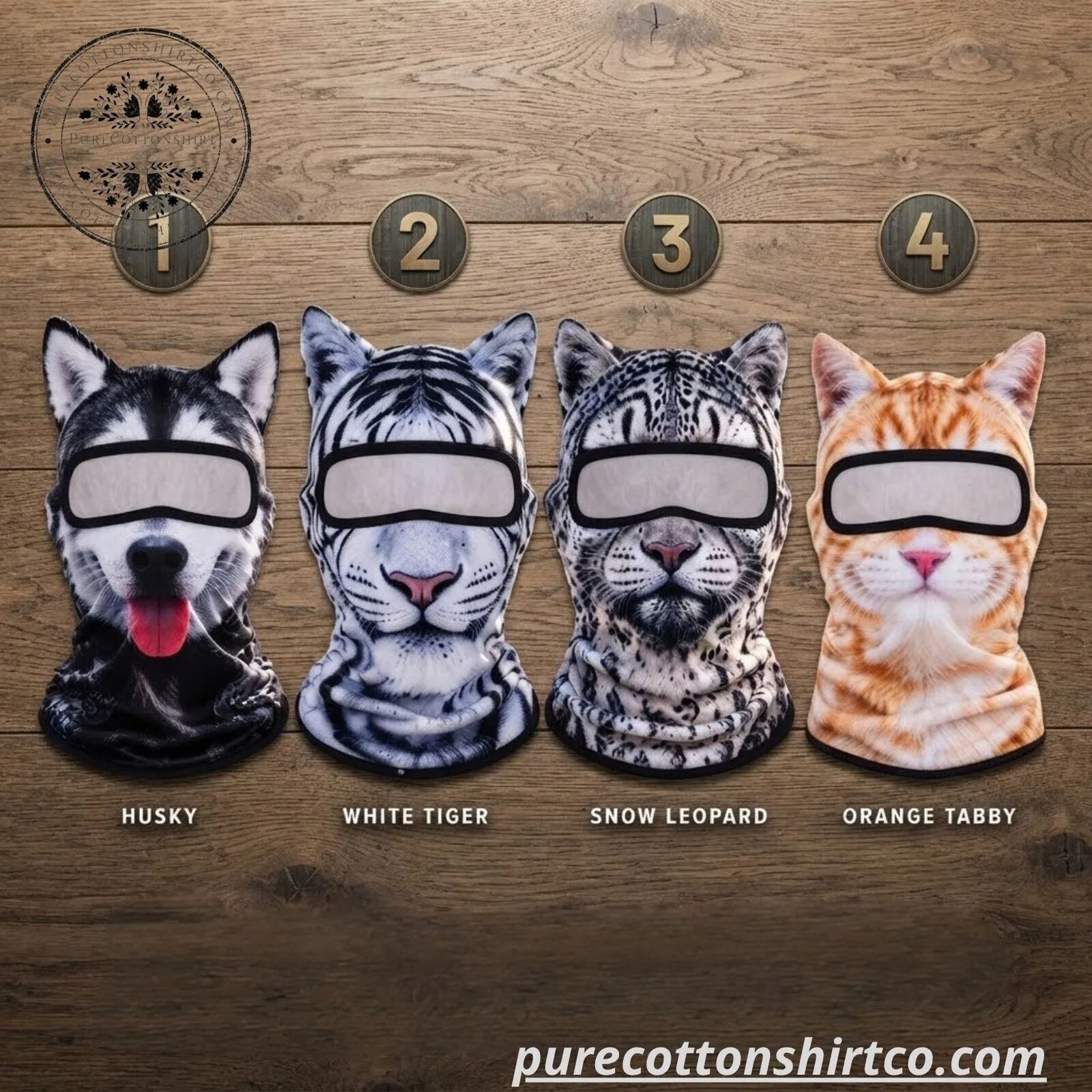 🔥🐱3D Cat Ski Balaclava Face Mask with Ears Animal Mask 5 🔥🐱3D Cat Ski Balaclava Face Mask with Ears Animal Mask