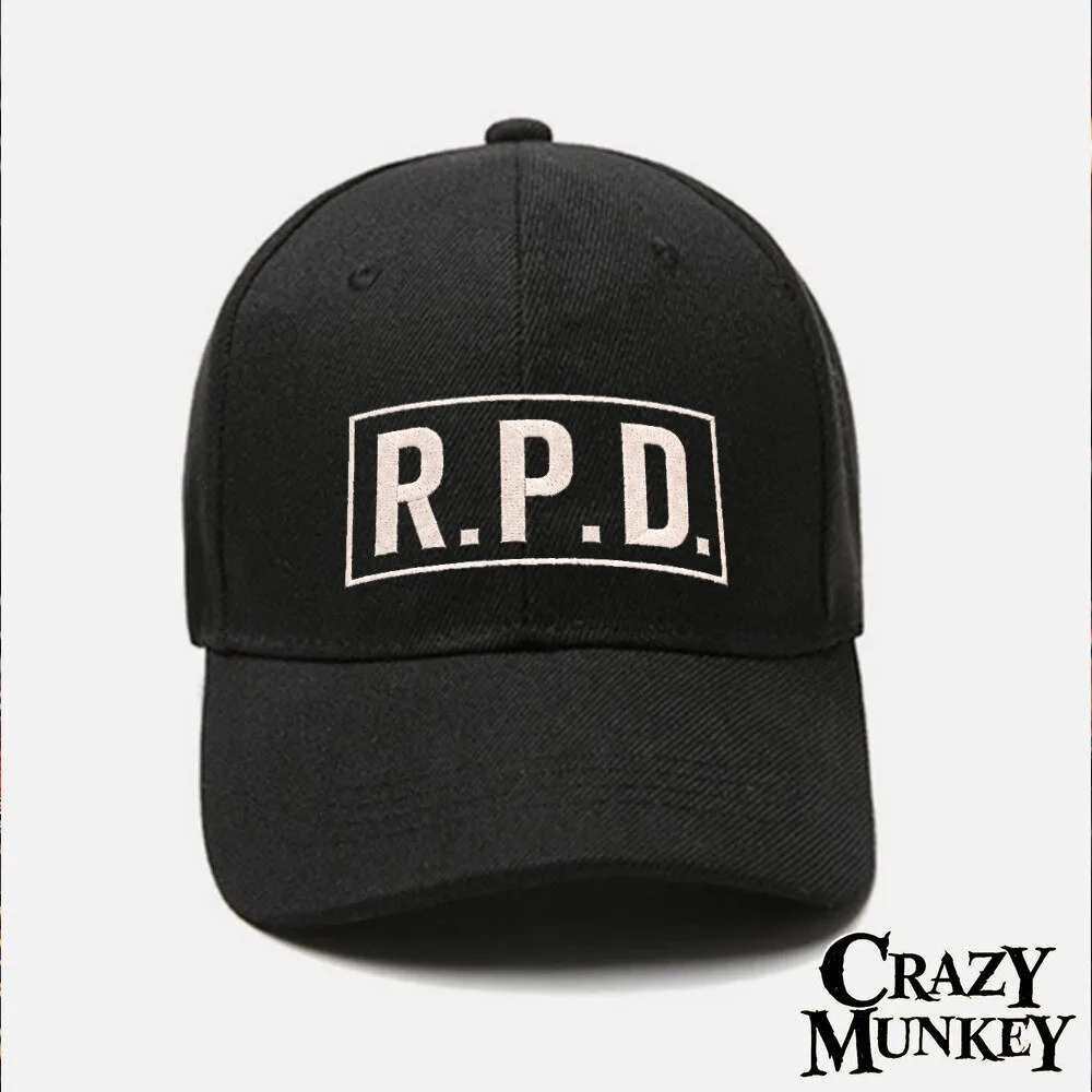 Resident Evil Raccoon City Embroidered Concept Fan Baseball Cap | Headwear 4 Resident Evil Raccoon City Embroidered Concept Fan Baseball Cap | Headwear