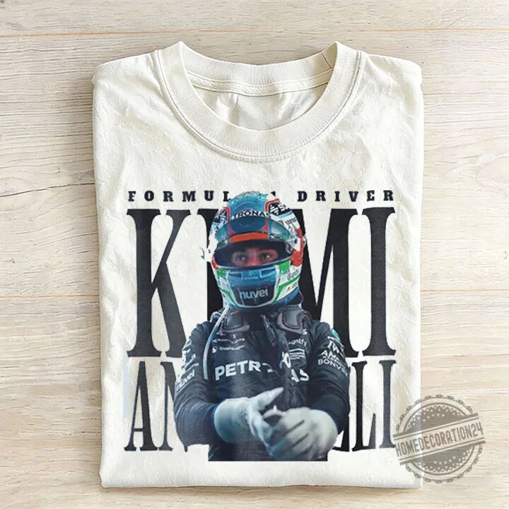 Kimi Antonelli Formula Driver Racing Fan T-Shirt