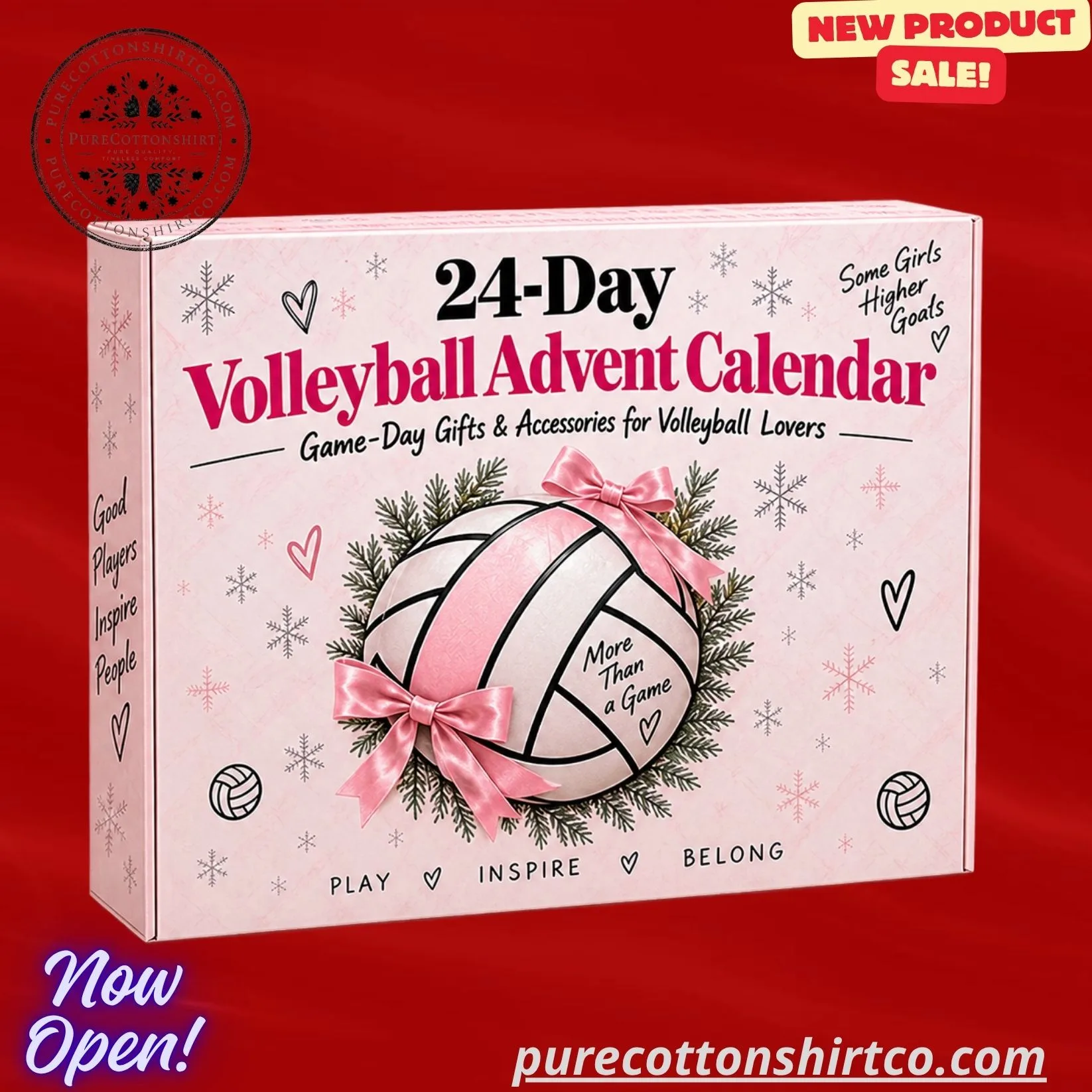 Volleyball Lovers 24-Day Christmas Advent Calendar – Sports Accessories Holiday Gift Box (2) Volleyball Lovers 24-Day Christmas Advent Calendar – Sports Accessories Holiday Gift Box — image 3