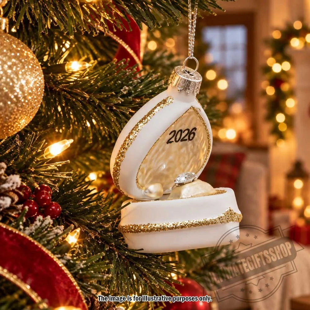 2026 Engagement Ring Box Christmas Ornament 4 2026 Engagement Ring Box Christmas Ornament