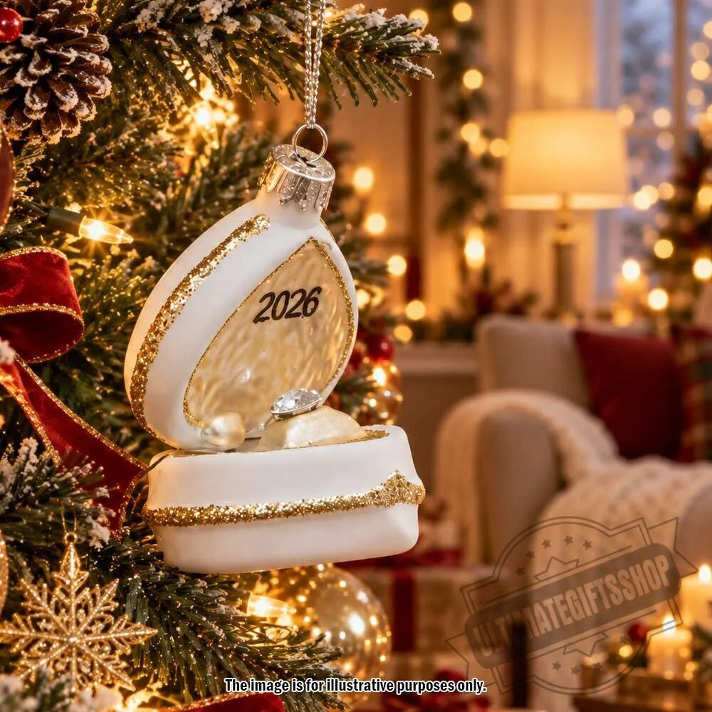 2026 Engagement Ring Box Christmas Ornament 5 2026 Engagement Ring Box Christmas Ornament