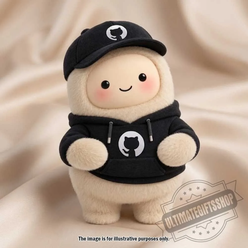 Cute GitHub Mascot Plush Toy 3 Cute GitHub Mascot Plush Toy
