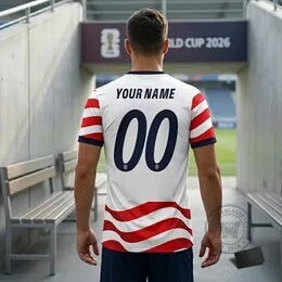 USA Soccer World Cup 2026 Personalized Football Jersey 5 USA Soccer World Cup 2026 Personalized Football Jersey