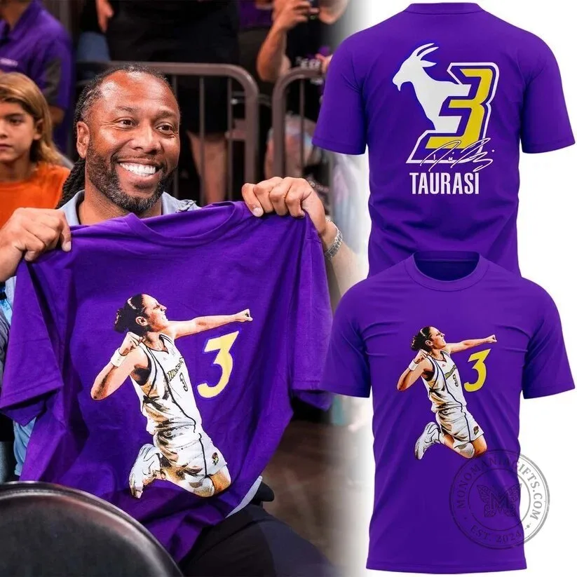 Diana Taurasi Phoenix Mercury 20 Years 1 Team Portrait Purple T-Shirt