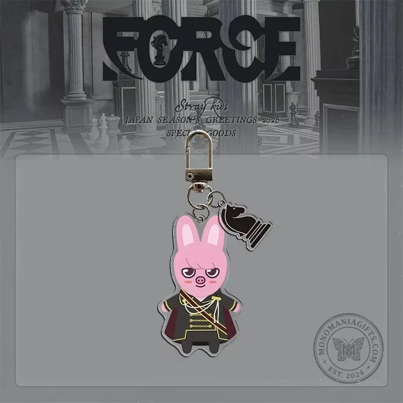 Stray Kids SKZOO Force Wolf Chan Japan Seasons Greetings Acrylic Keychain 9 Stray Kids SKZOO Force Wolf Chan Japan Seasons Greetings Acrylic Keychain