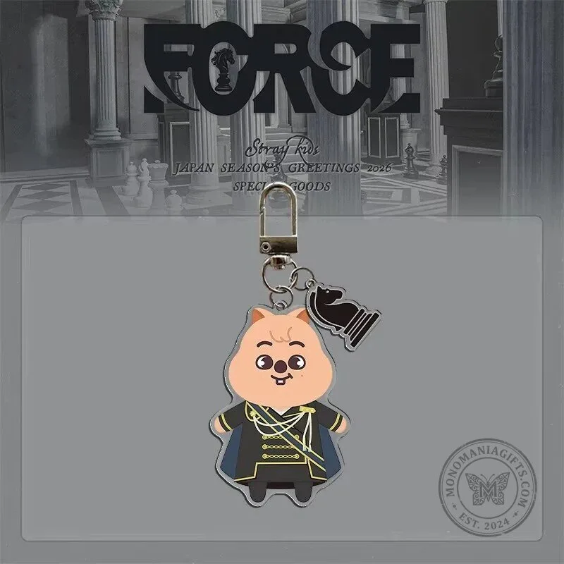 Stray Kids SKZOO Force Wolf Chan Japan Seasons Greetings Acrylic Keychain 12 Stray Kids SKZOO Force Wolf Chan Japan Seasons Greetings Acrylic Keychain