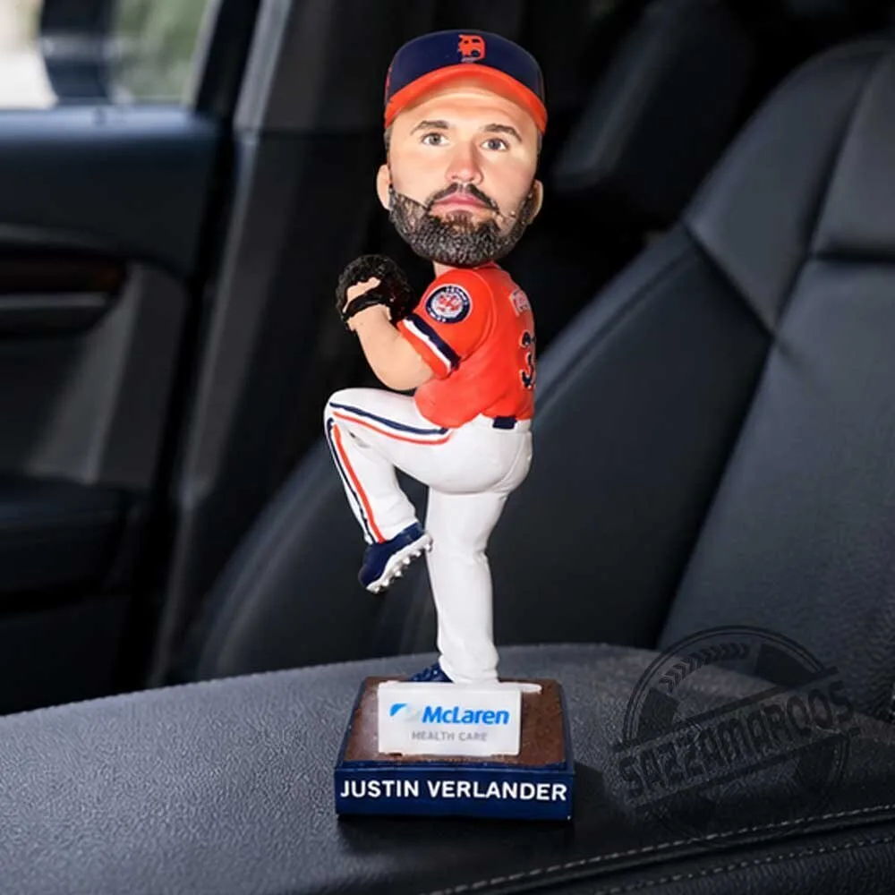 Detroit Tigers Justin Verlander Bobblehead McLaren Health Care 2026 SGA MLB
