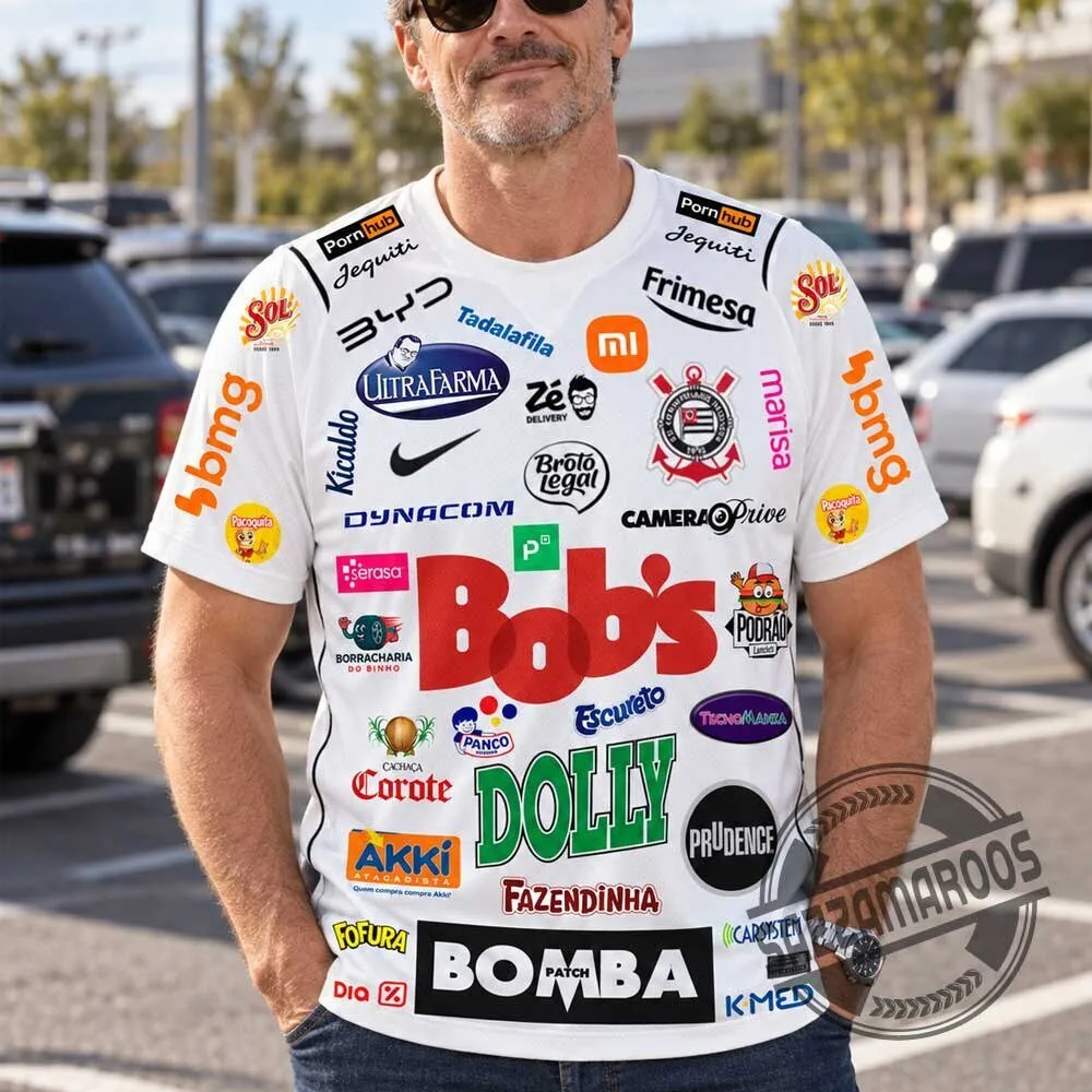 Funny Corinthians Full Sponsor Meme Jersey Brazil Soccer Satire Shirt 3 Funny Corinthians Full Sponsor Meme Jersey Brazil Soccer Satire Shirt