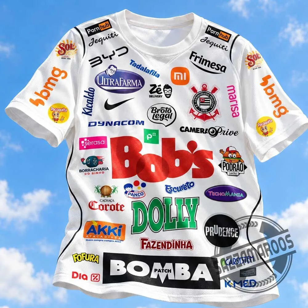 Funny Corinthians Full Sponsor Meme Jersey Brazil Soccer Satire Shirt 4 Funny Corinthians Full Sponsor Meme Jersey Brazil Soccer Satire Shirt