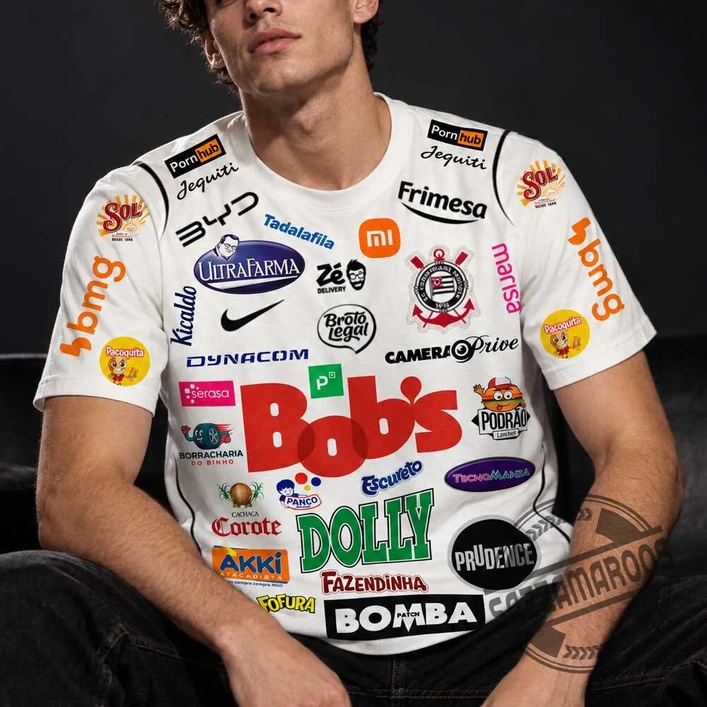 Funny Corinthians Full Sponsor Meme Jersey Brazil Soccer Satire Shirt 5 Funny Corinthians Full Sponsor Meme Jersey Brazil Soccer Satire Shirt