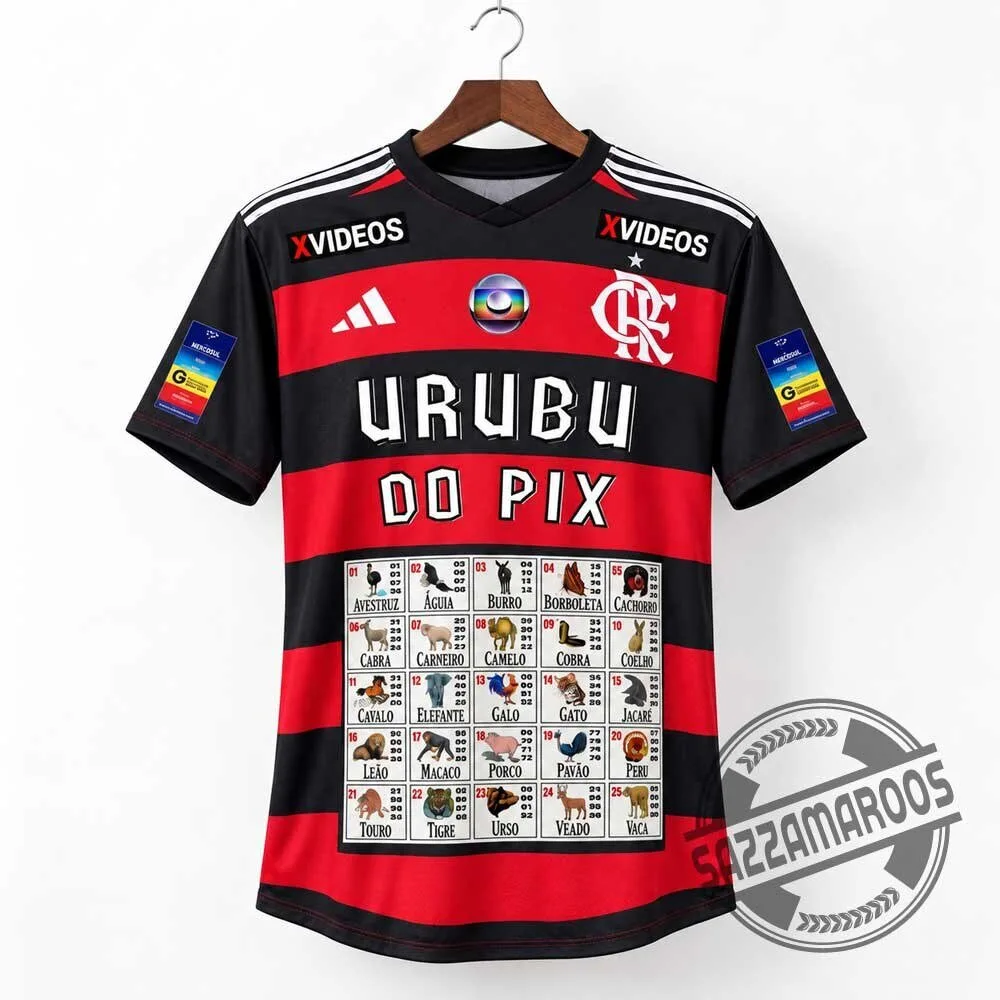 Funny Flamengo Urubu Do Pix Custom Football Jersey Shirt 3 Funny Flamengo Urubu Do Pix Custom Football Jersey Shirt