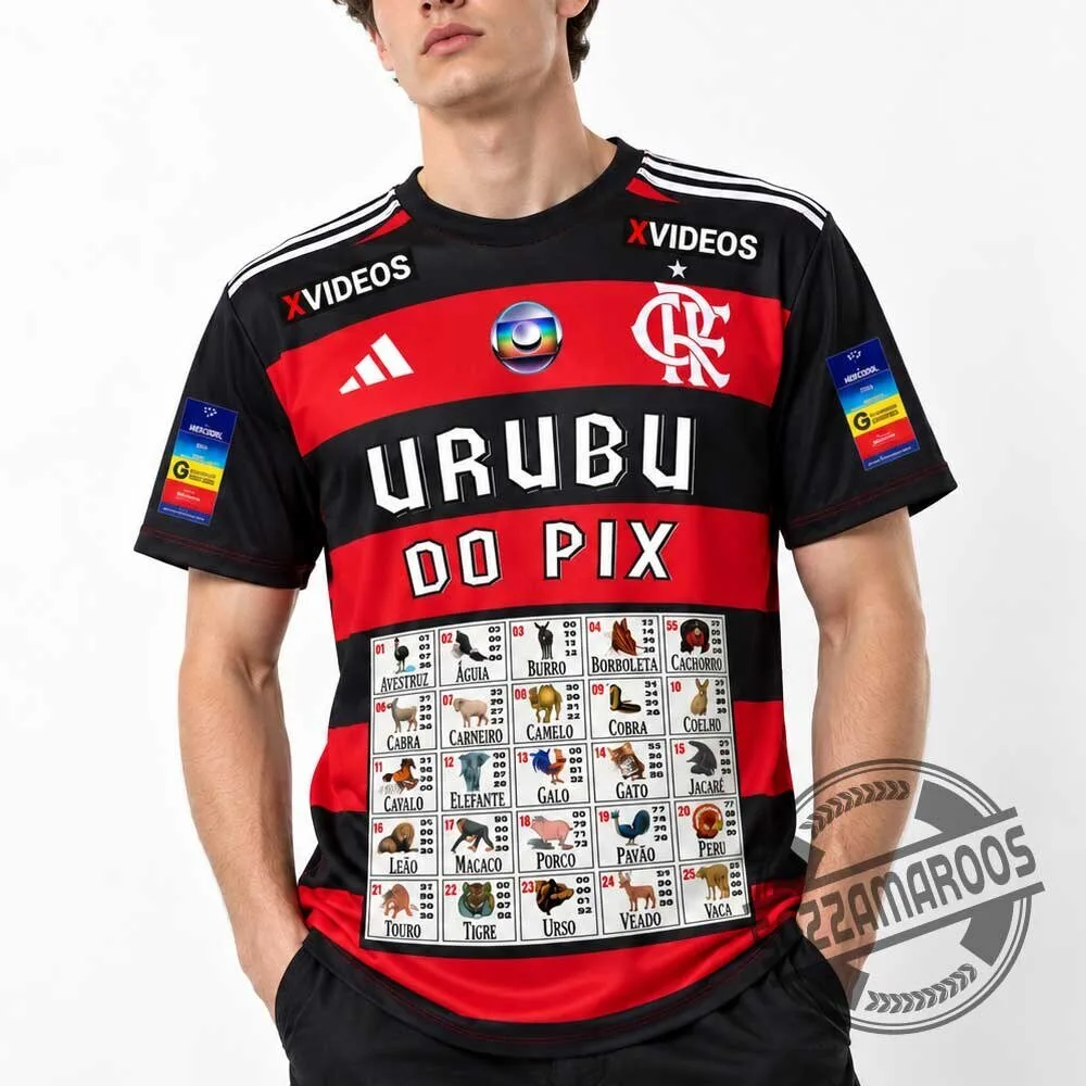 Funny Flamengo Urubu Do Pix Custom Football Jersey Shirt 4 Funny Flamengo Urubu Do Pix Custom Football Jersey Shirt