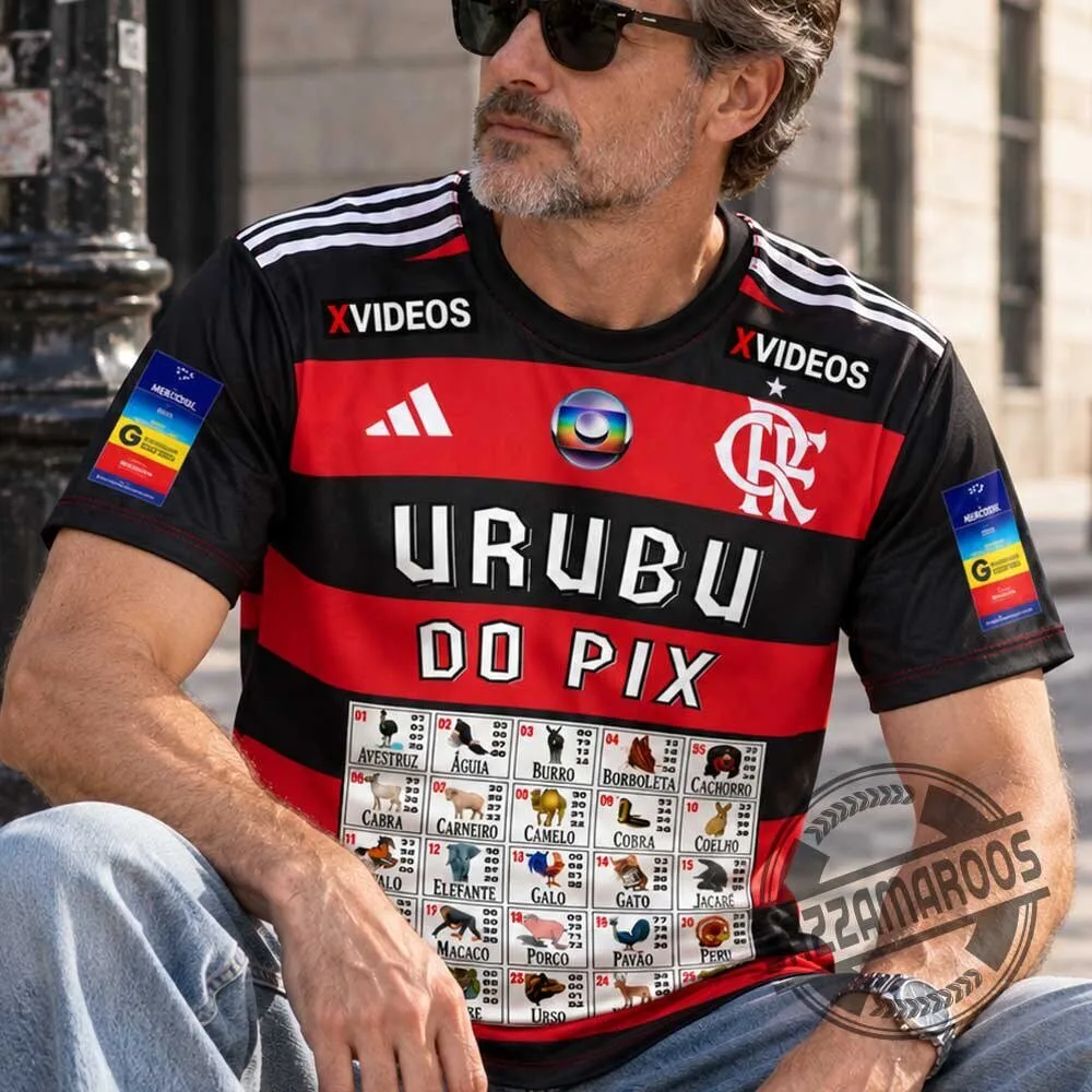 Funny Flamengo Urubu Do Pix Custom Football Jersey Shirt 5 Funny Flamengo Urubu Do Pix Custom Football Jersey Shirt