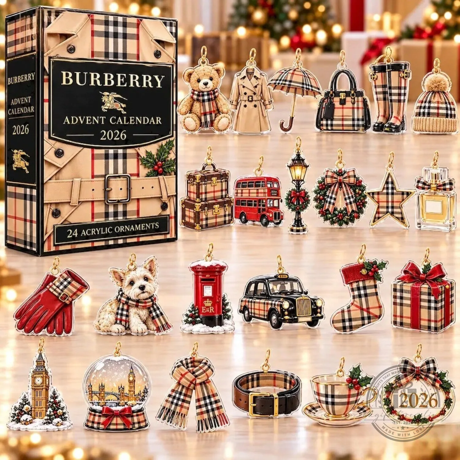 24 Days Of Burberry Christmas Advent Calendar 2026