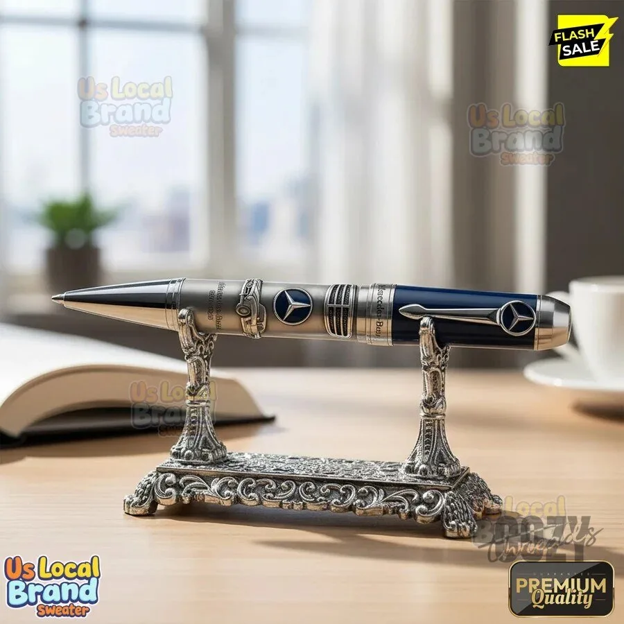 Mercedes-Benz Est 1926 Luxury Ballpoint Pen with Display Stand