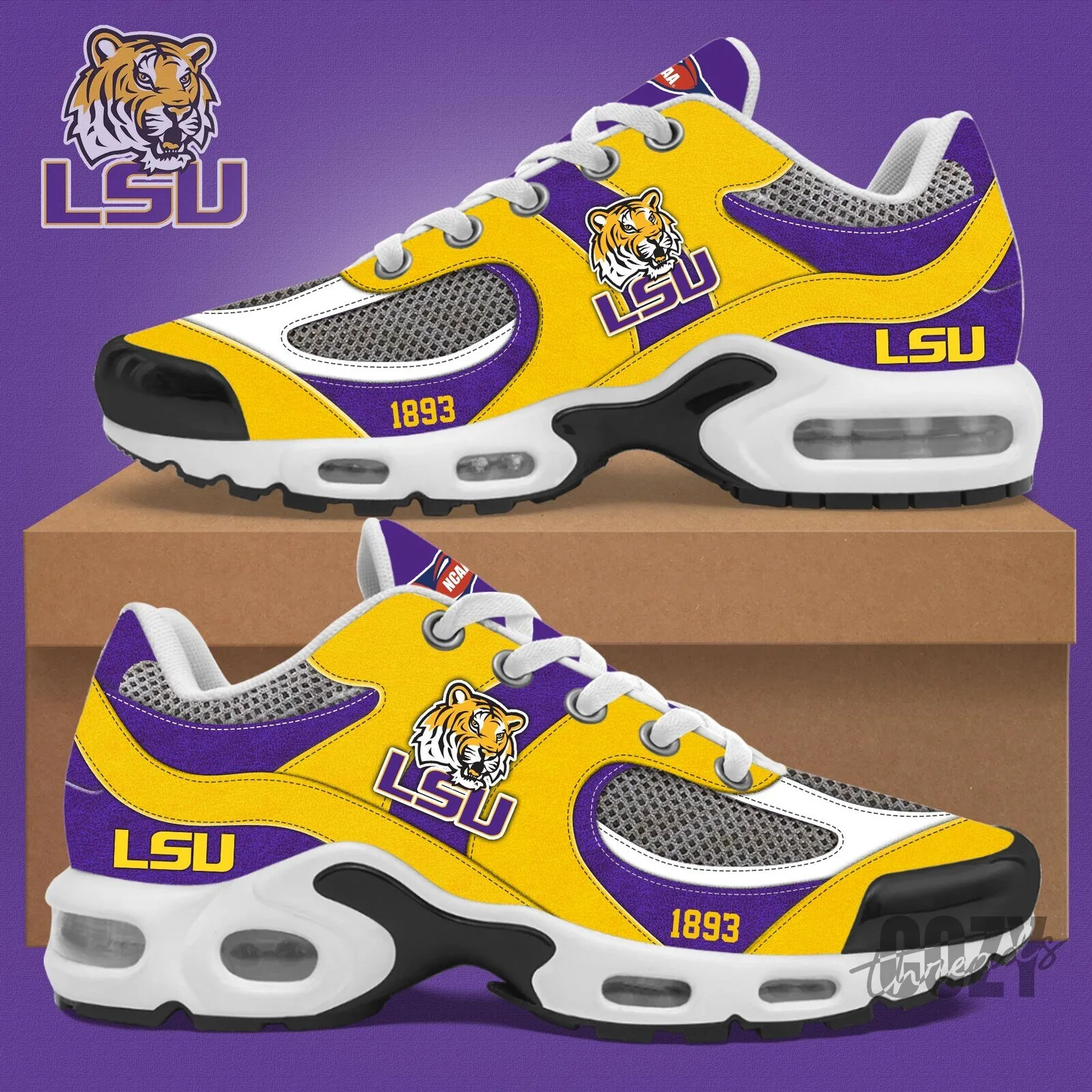 LSU Team Color Limited Sneakers + Selling Fast! 1 LSU Team Color Limited Sneakers + Selling Fast!
