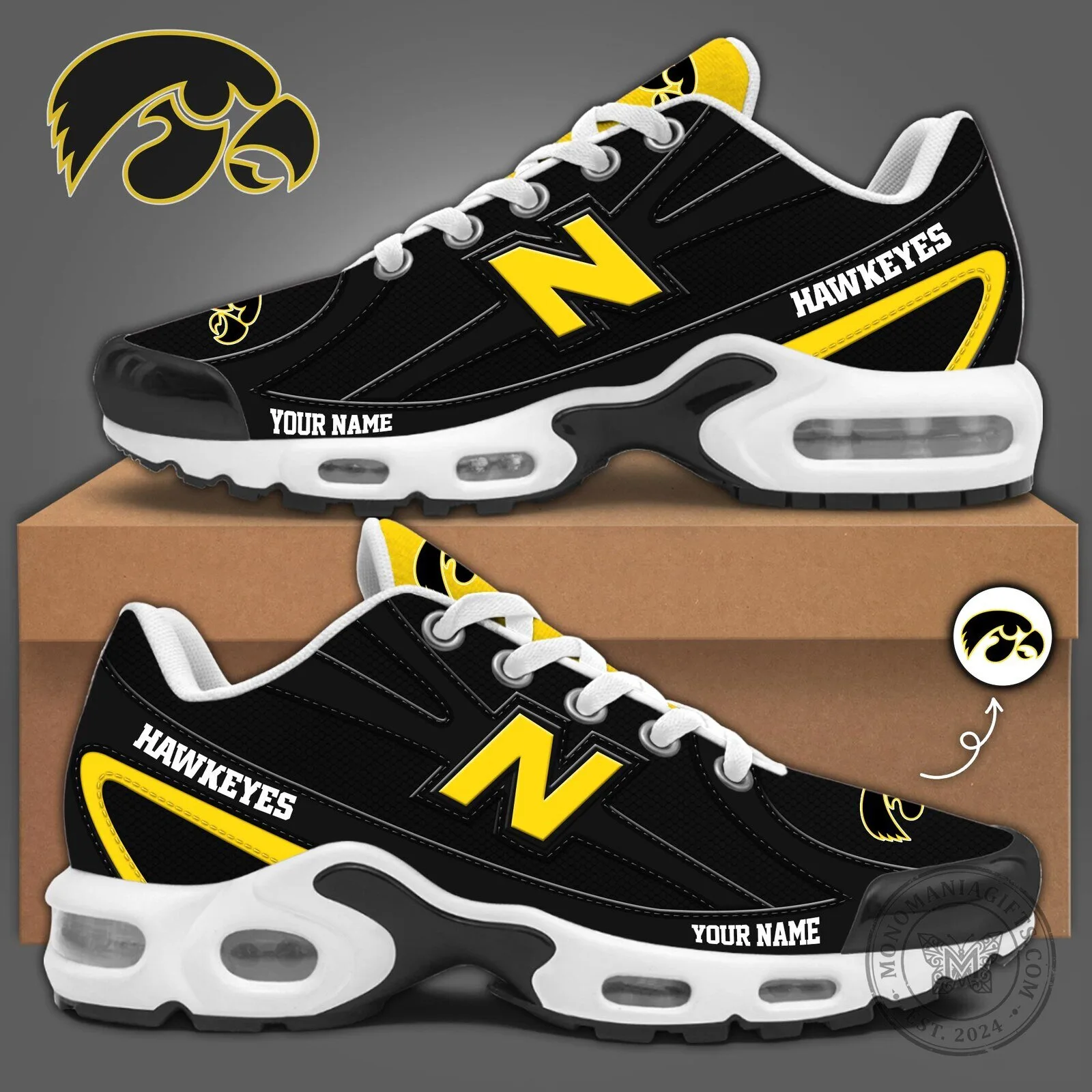 IOWA Team Color Exclusive Sneakers Selling Fast!