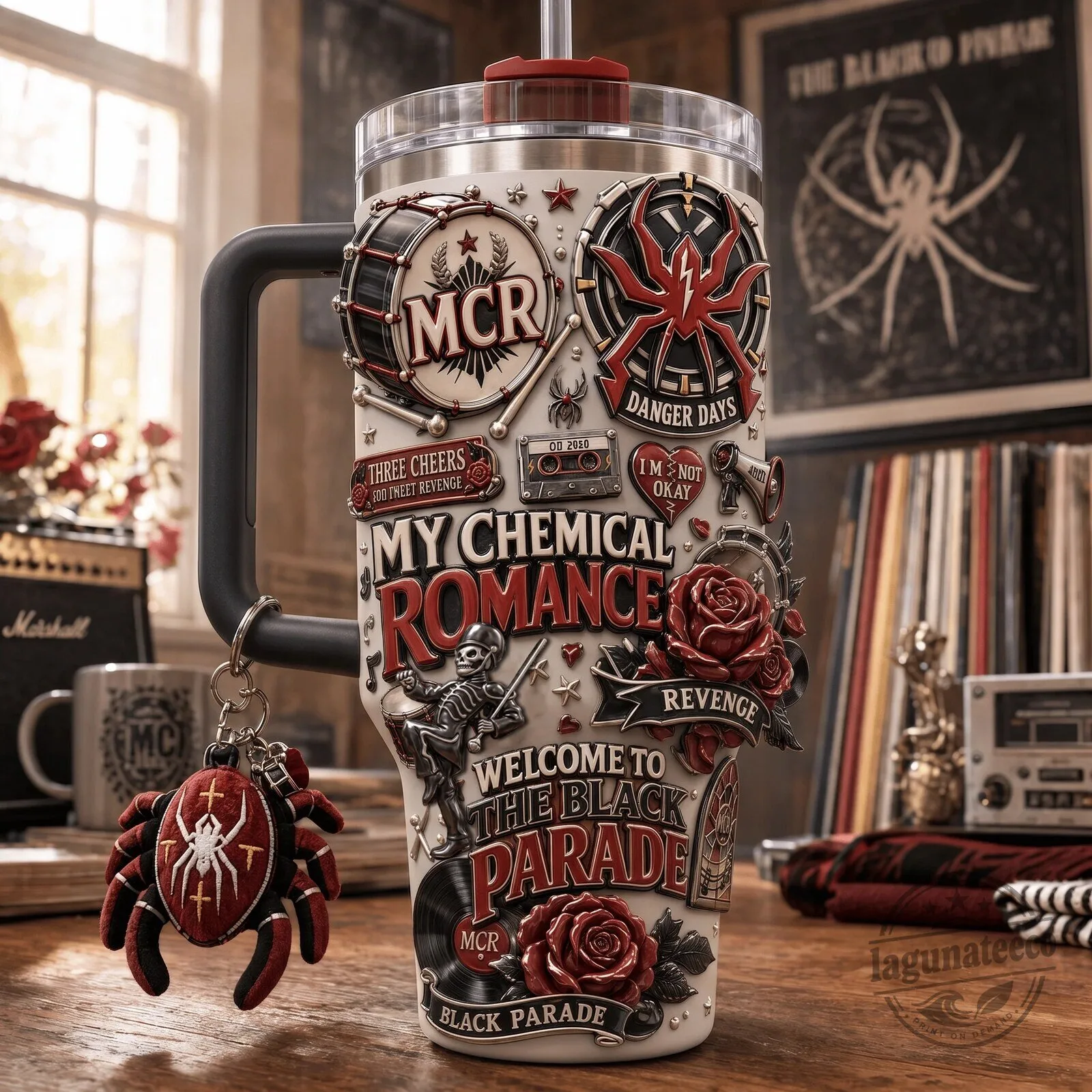 My Chemical Romance Welcome To The Black Parade Insulated Tumbler