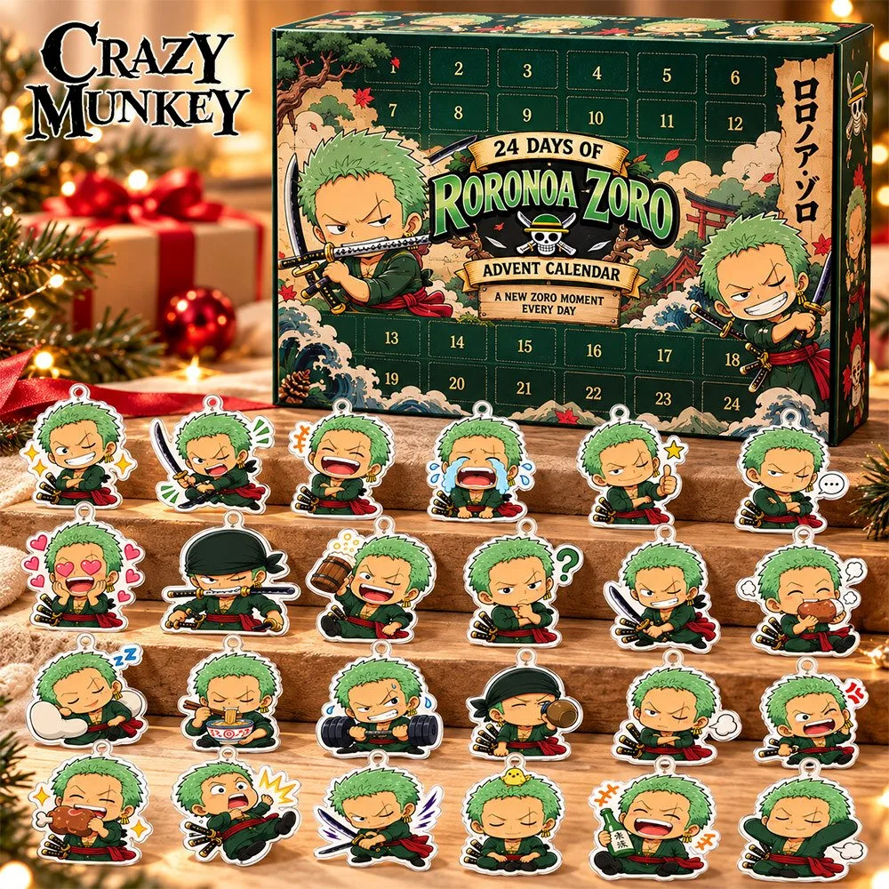 One Piece Roronoa Zoro Acrylic Concept Fan Advent Calendar | Collectibles