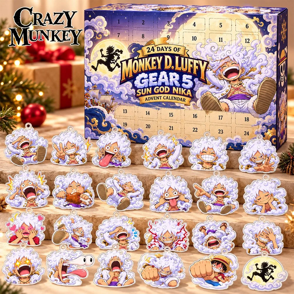 One Piece Luffy Gear 5 Acrylic Concept Fan Advent Calendar | Collectibles