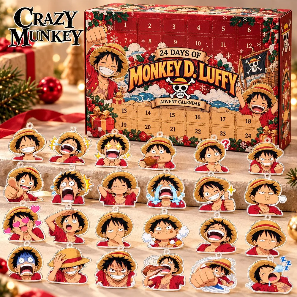 One Piece Monkey D Luffy Acrylic Concept Fan Advent Calendar | Collectibles
