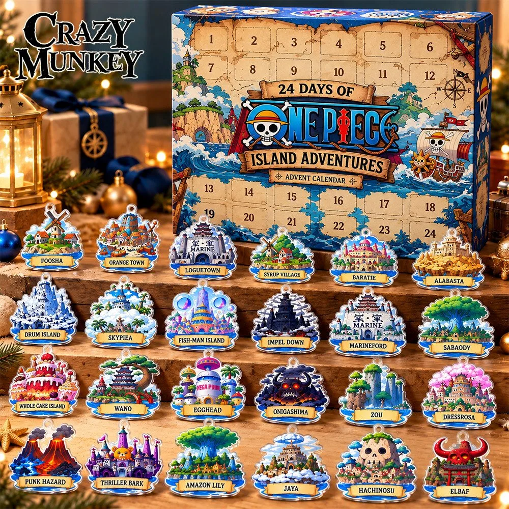 One Piece Island Adventure Acrylic Concept Fan Advent Calendar | Collectibles