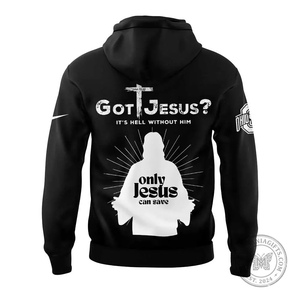 Got Jesus? Ohio State Football Black Hoodie 7 Got Jesus? Ohio State Football Black Hoodie