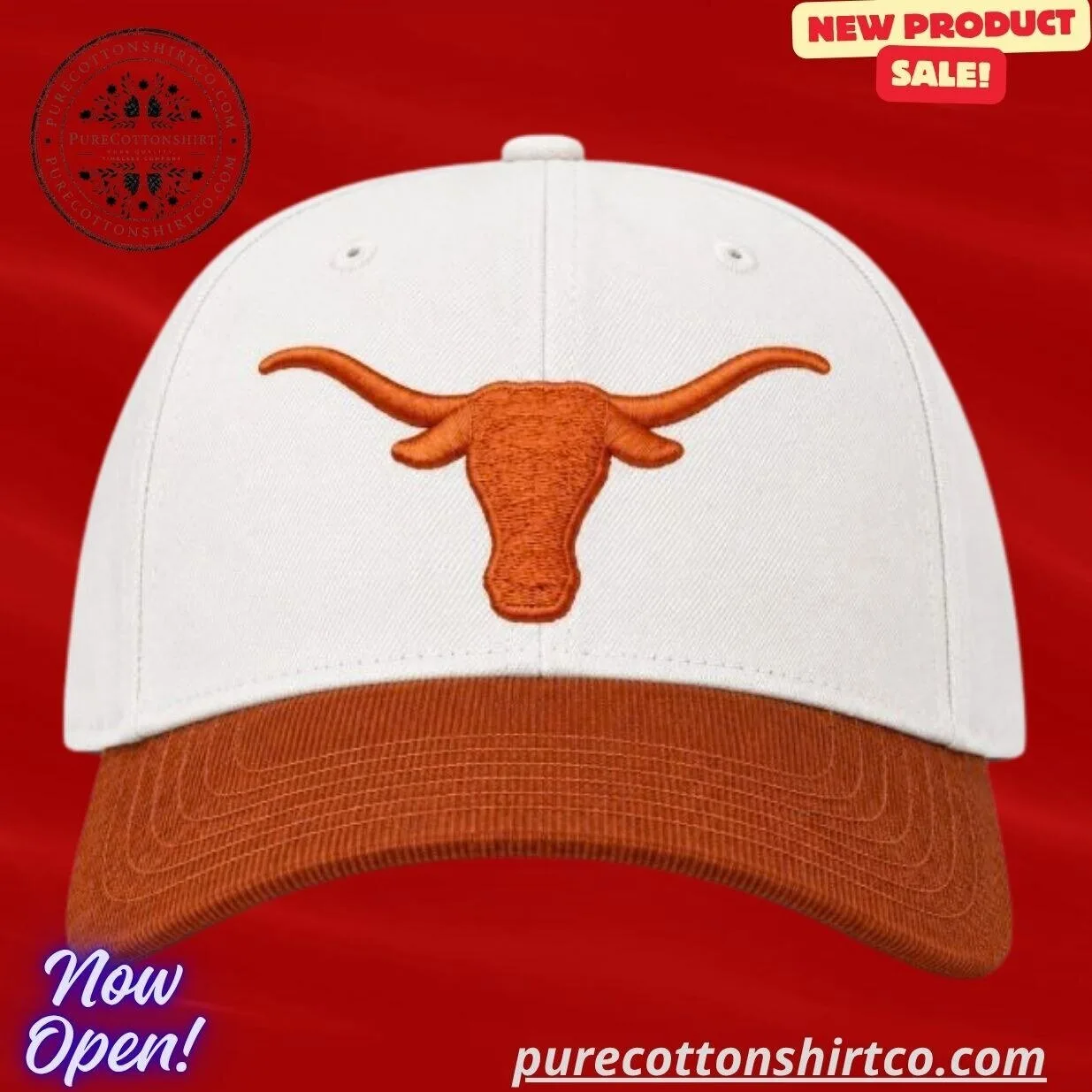 Glen Powell Texas Longhorns Logo Cap Hat 5 Glen Powell Texas Longhorns Logo Cap Hat