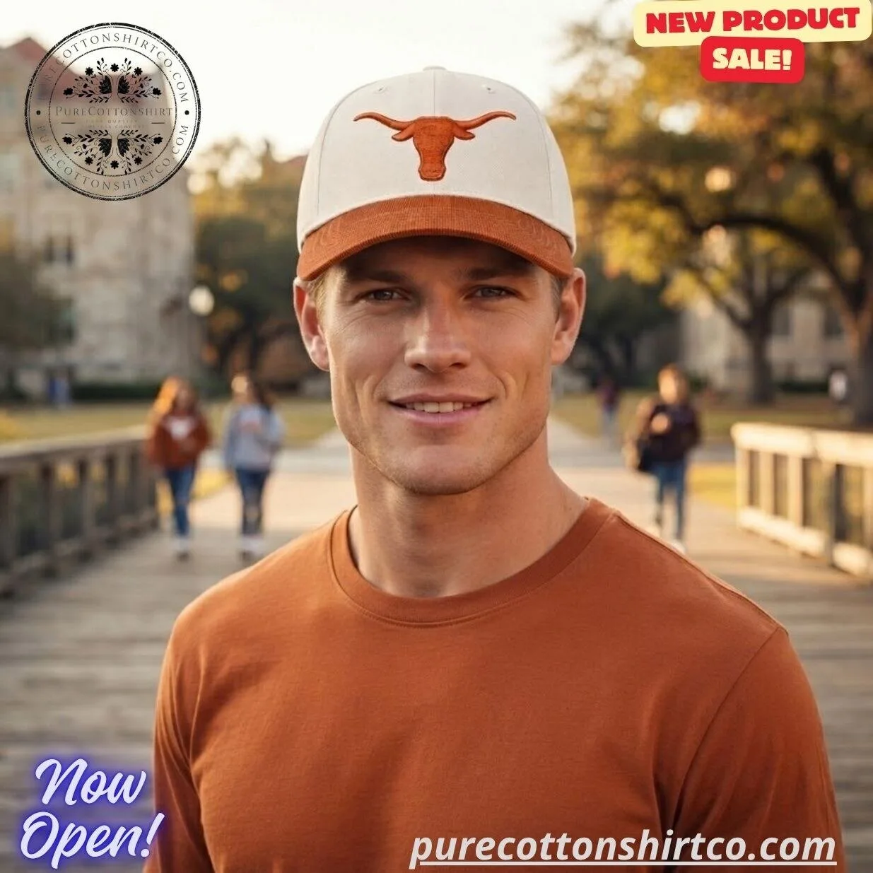 Glen Powell Texas Longhorns Logo Cap Hat 7 Glen Powell Texas Longhorns Logo Cap Hat
