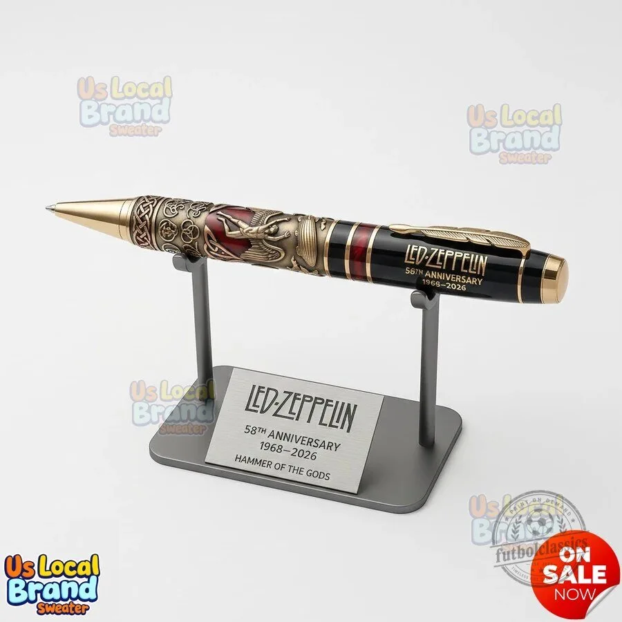 Led Zeppelin 58th Anniversary Limited Edition Collectible Rollerball Pen 4 Led Zeppelin 58th Anniversary Limited Edition Collectible Rollerball Pen