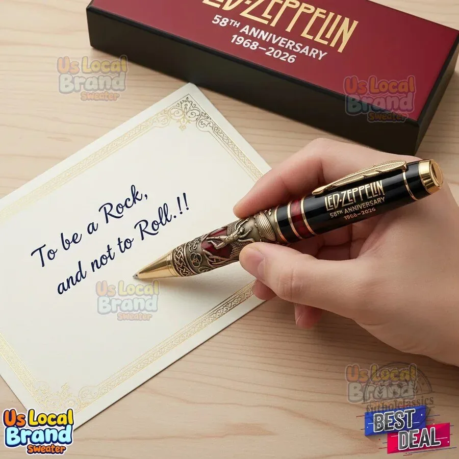 Led Zeppelin 58th Anniversary Limited Edition Collectible Rollerball Pen 5 Led Zeppelin 58th Anniversary Limited Edition Collectible Rollerball Pen