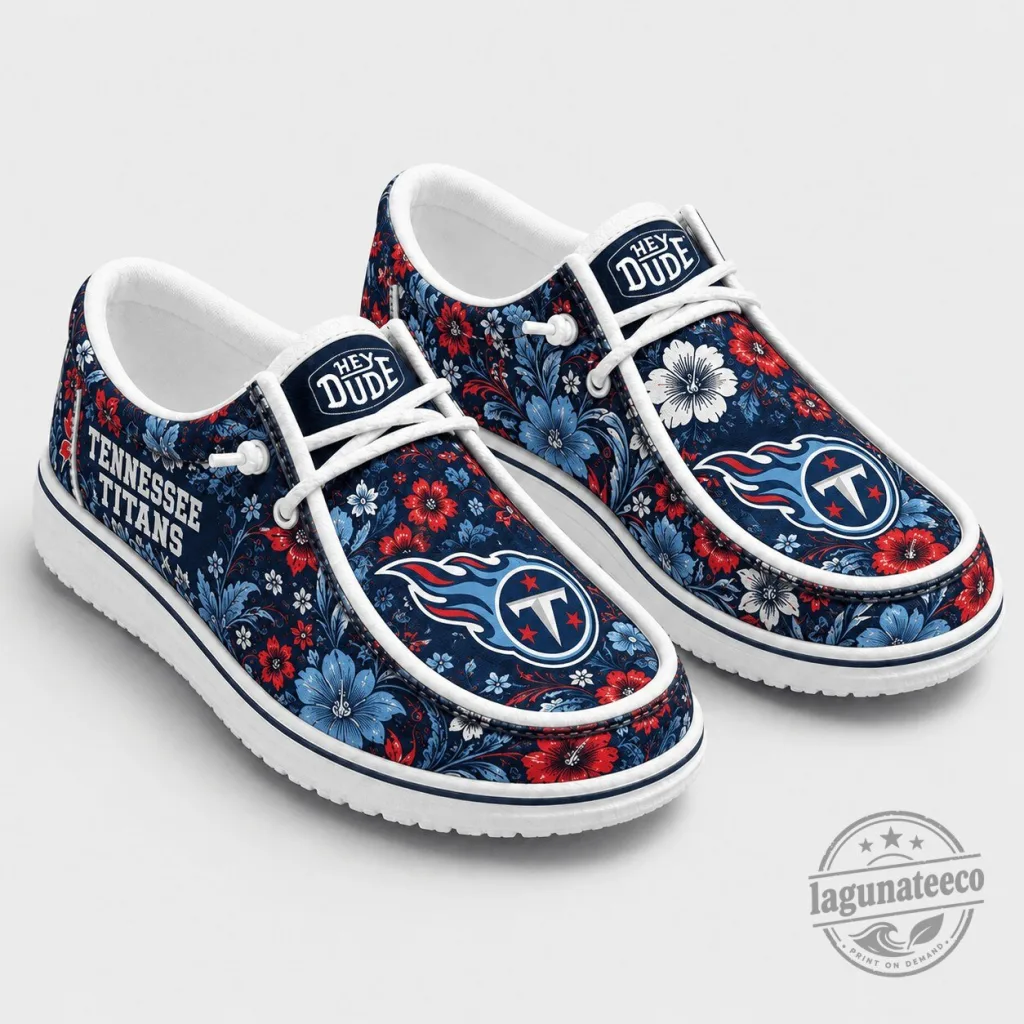 Tennessee Titans NFL Team Floral Loafer Shoes for Men and Women Tennessee Titans NFL Team Floral Loafer Shoes for Men and Women