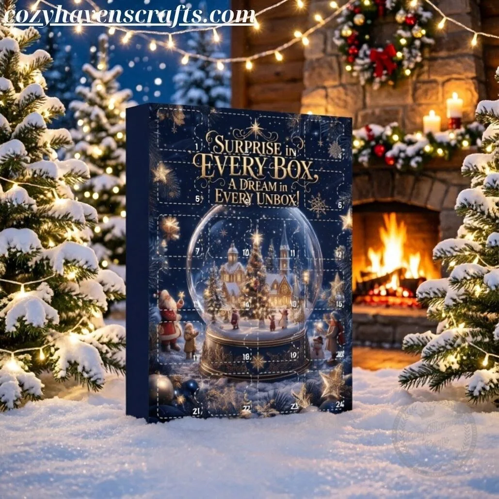 Magical Snow Globe Christmas Advent Calendar 2026 – 24 Days Clear Bauble Ornaments Gift Box 5 Magical Snow Globe Christmas Advent Calendar 2026 – 24 Days Clear Bauble Ornaments Gift Box