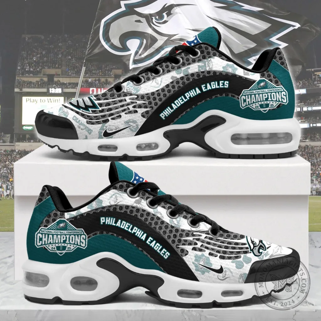 Philadelphia Eagles National Football Conference Champions Sneakers Philadelphia Eagles National Football Conference Champions Sneakers