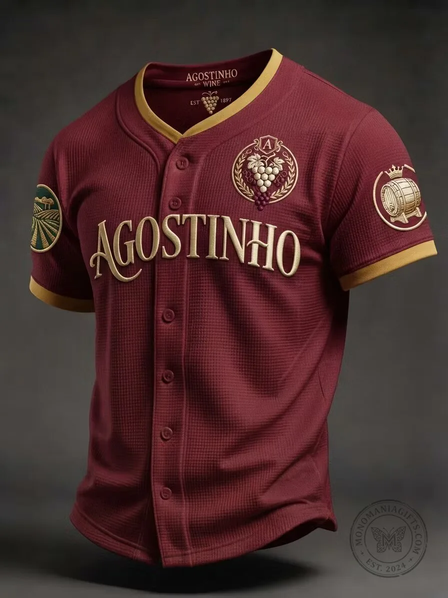 Agostinho Wine Company Vineyard Baseball Jersey