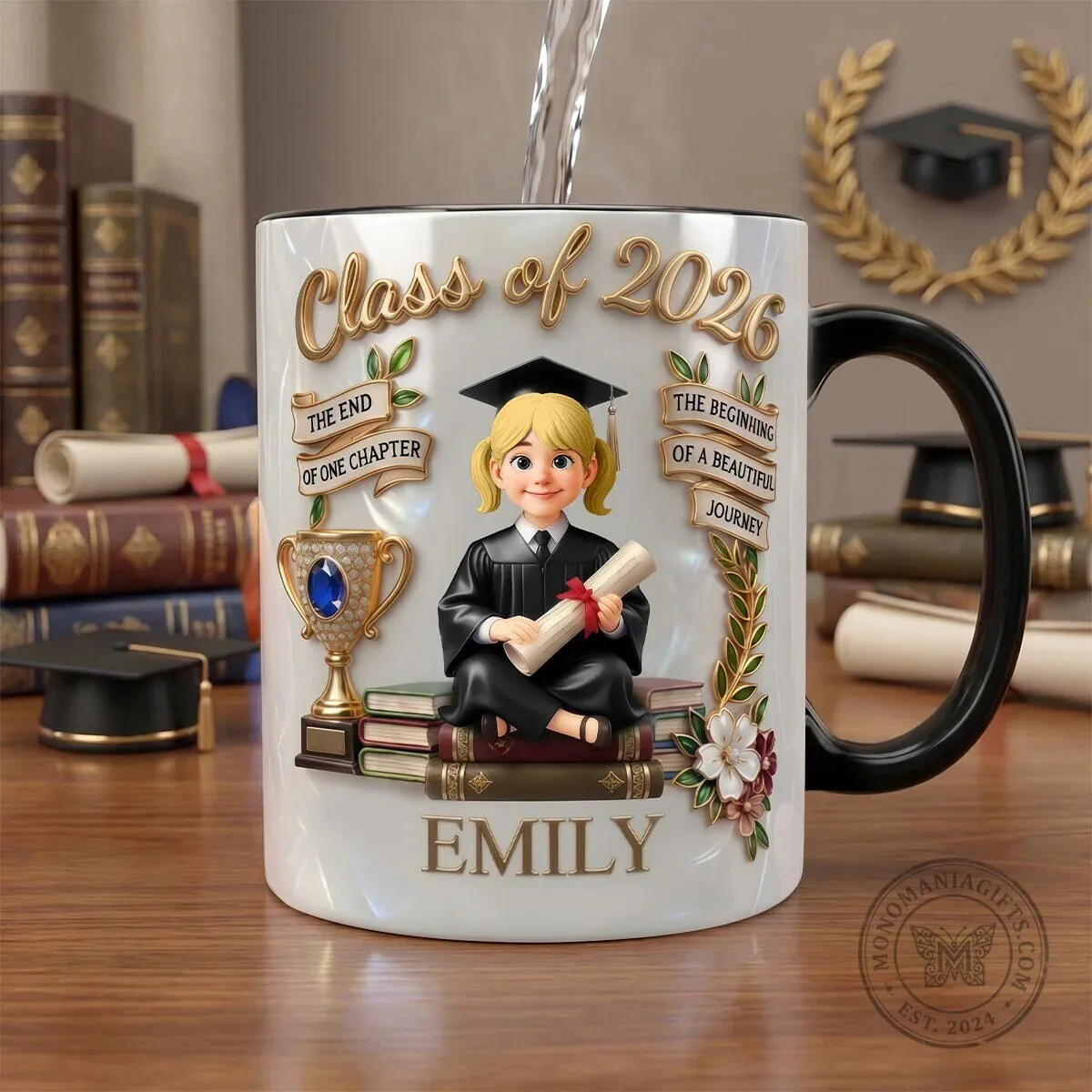 Class of 2026 Personalized Graduation Mug with Custom Name 5 Class of 2026 Personalized Graduation Mug with Custom Name