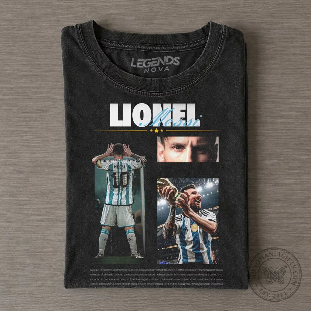 Lionel Messi World Cup Champion Football Legend T-Shirt 11 Lionel Messi World Cup Champion Football Legend T-Shirt