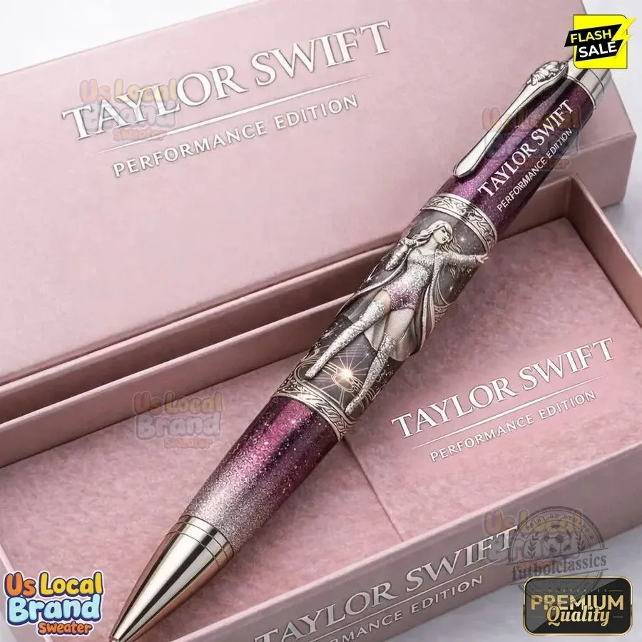 Taylor Swift Performance Edition Glitter Rollerball Pen with Engraved Design 3 Taylor Swift Performance Edition Glitter Rollerball Pen with Engraved Design
