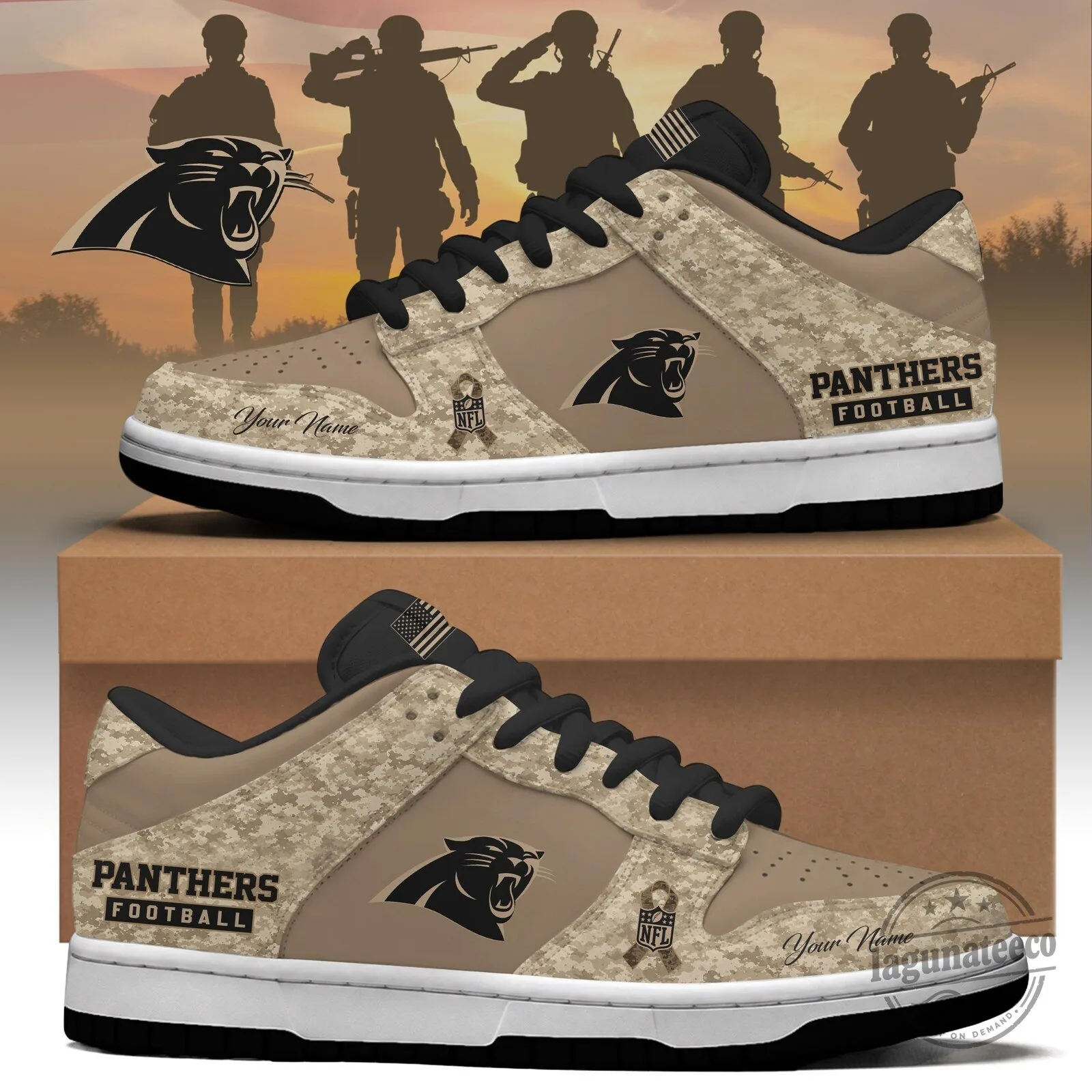 Limited Edition .CAR Shoes for Veterans Day