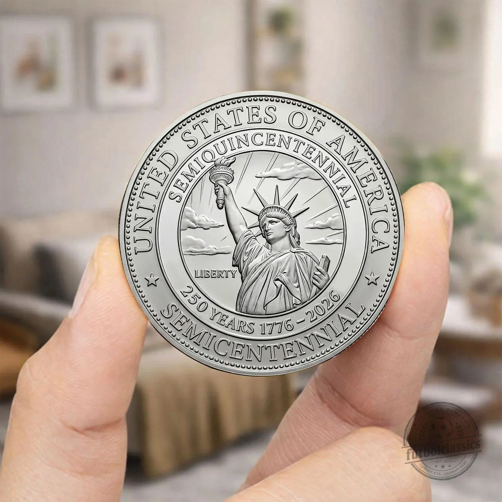 United States Semiquincentennial Statue of Liberty Commemorative Coin