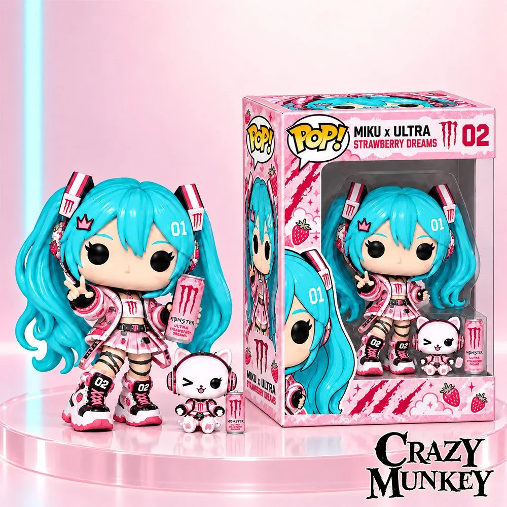 Hatsune Miku x Monster Strawberry Dreams Concept Fan Figure | Collectibles
