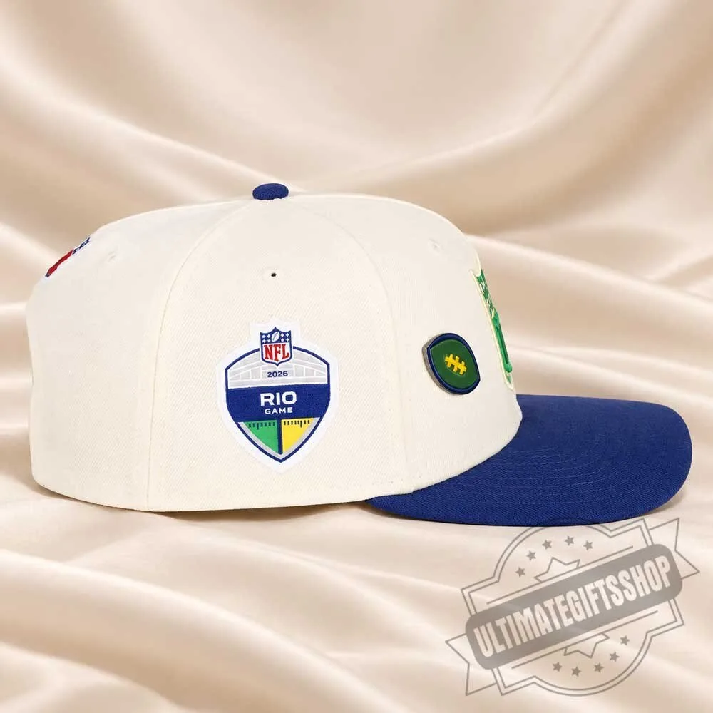 Dak Prescott Boné New Era NFL Brasil Game 2026 Logo Snapback Hat 6 Dak Prescott Boné New Era NFL Brasil Game 2026 Logo Snapback Hat